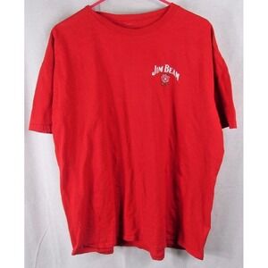 Jim Beam red t-shirt XL or 2X North Carolina NC map